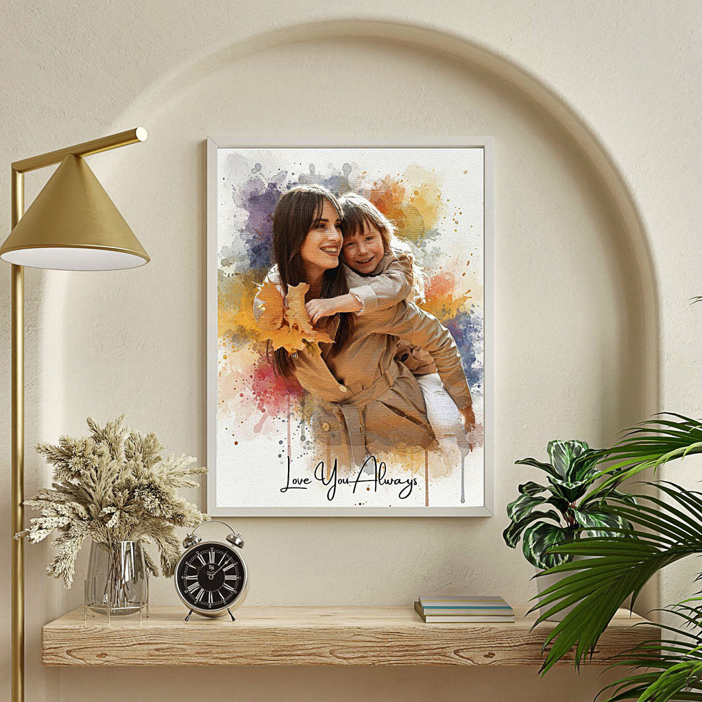 Custom Vibrant Watercolor
