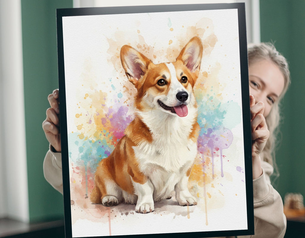 Custom Vibrant Watercolor