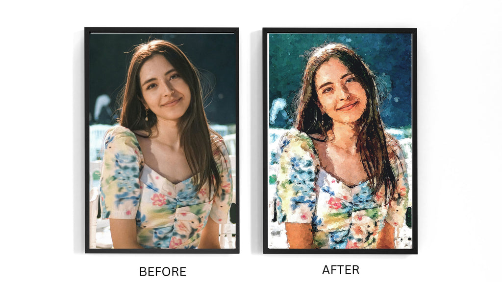 Custom Portrait Oil Painting from Photo, Personalized Solo Portrait, Artistic Profile Picture, Unique Gift