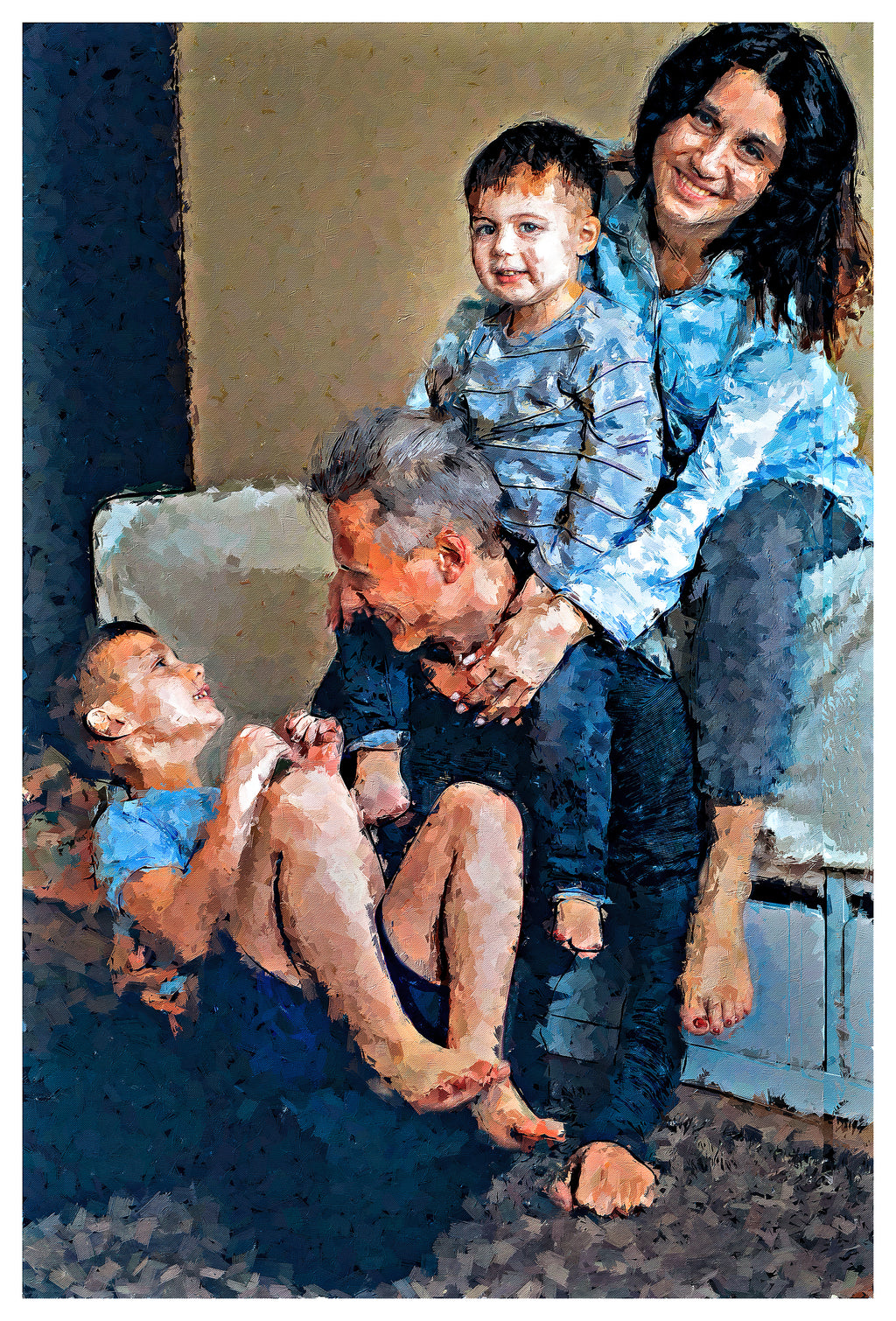 Custom Premium Oil Painting from Photo