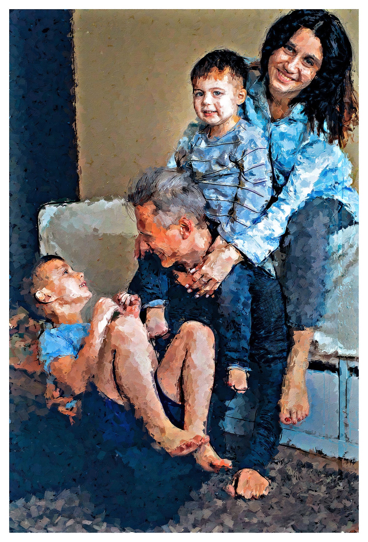 Custom Premium Oil Painting from Photo