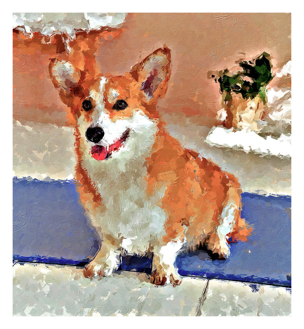 Custom Pet Oil Painting from Photo, Personalized Dog or Cat Portrait, Pet Memorial Gift, Pet Lover Gift