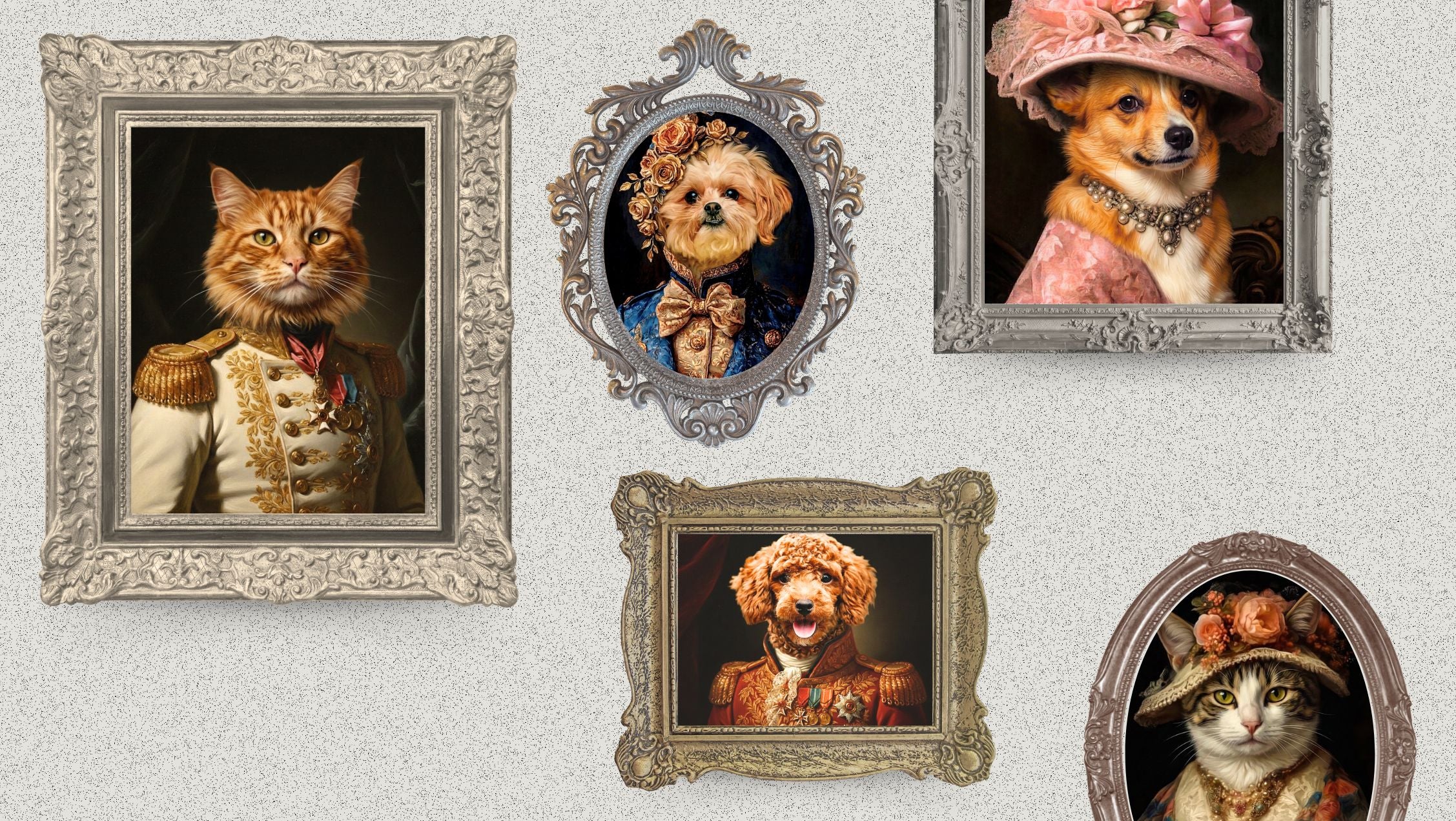 Custom Royal Pet Portrait, Renaissance Dog Painting, Pet Lovers Gift, Royal Portrait, Pet Portrait gift, Wall Art