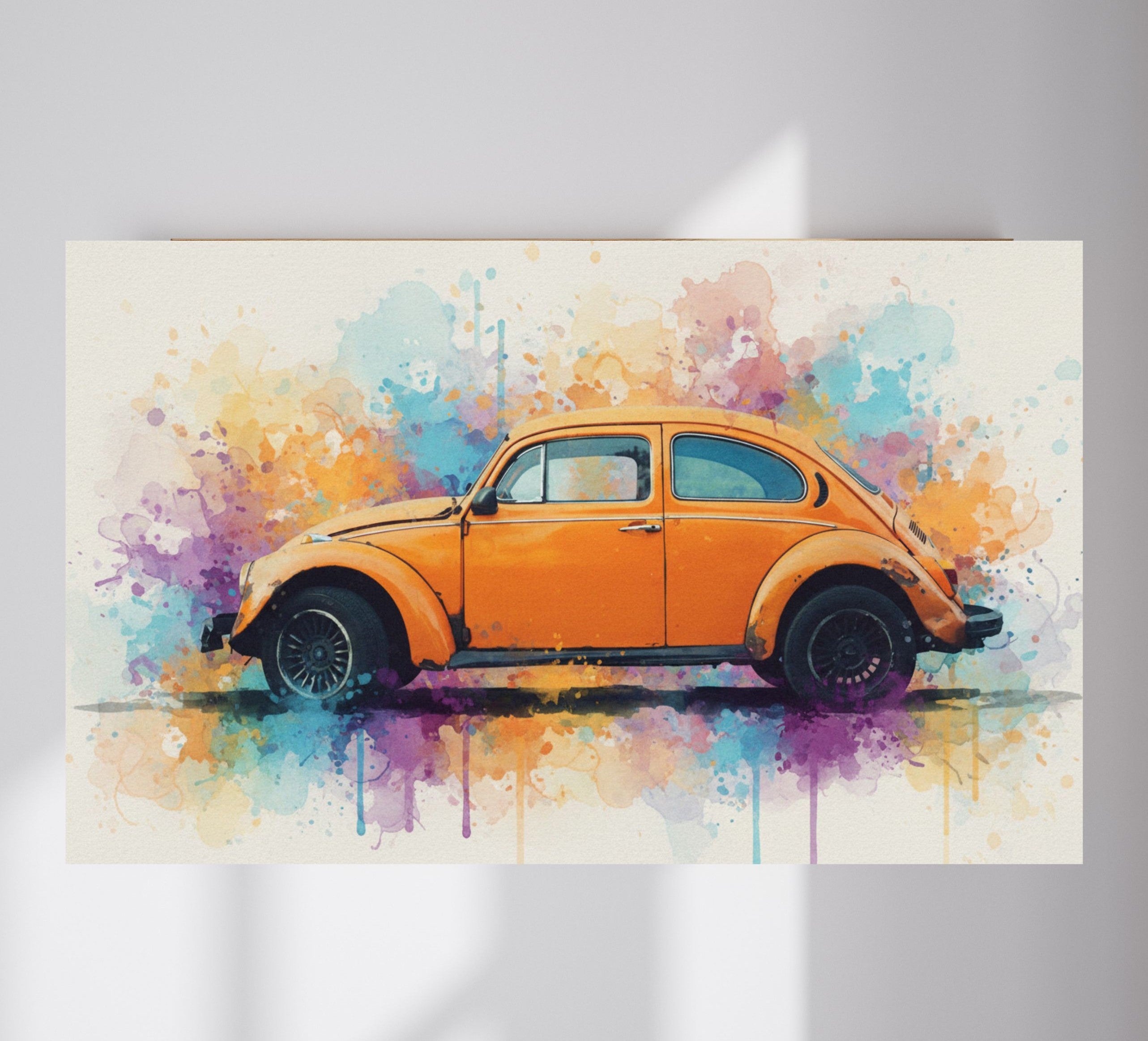 Custom Vibrant Watercolor