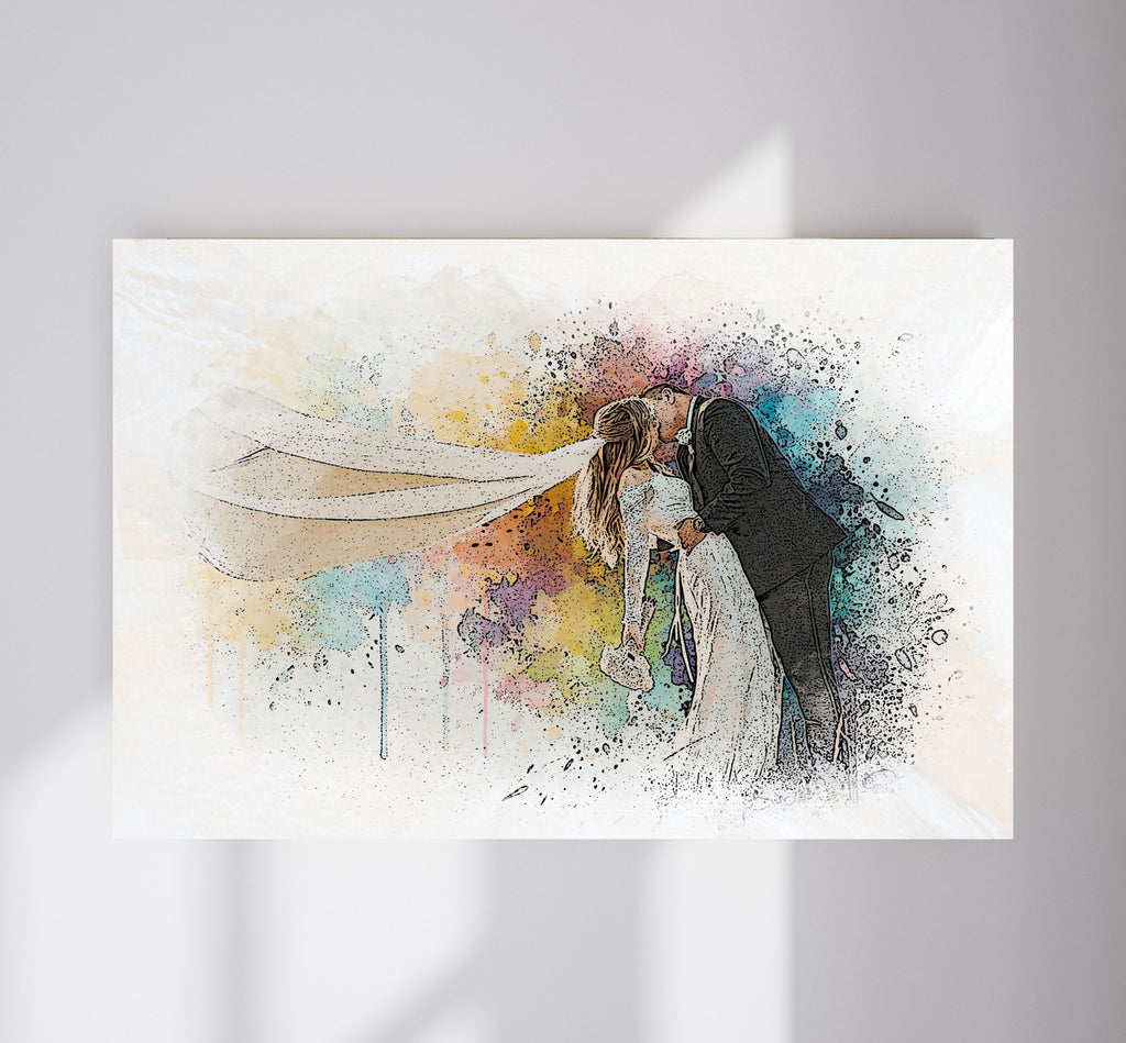 Custom  Watercolor Sketch