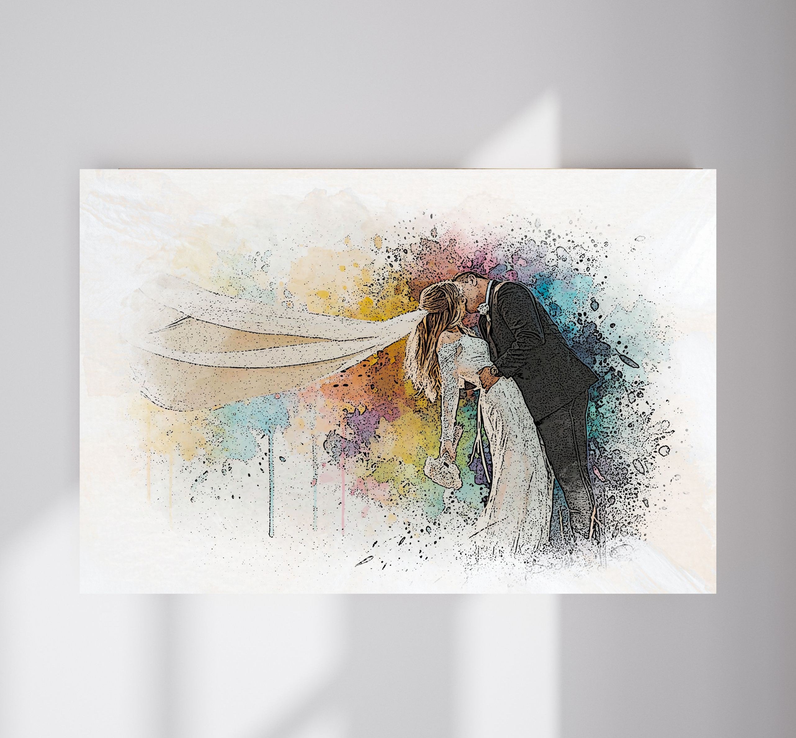 Custom  Watercolor Sketch