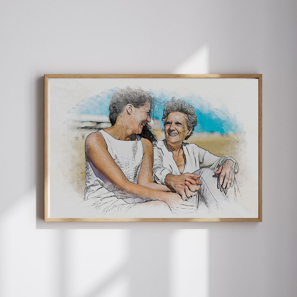 Custom  Watercolor Sketch