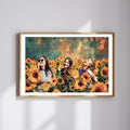 Custom Bestie Oil Portrait – Hand-Edited Digital Art for Best Friends