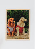 Custom Pet Oil Painting from Photo, Personalized Dog or Cat Portrait, Pet Memorial Gift, Pet Lover Gift