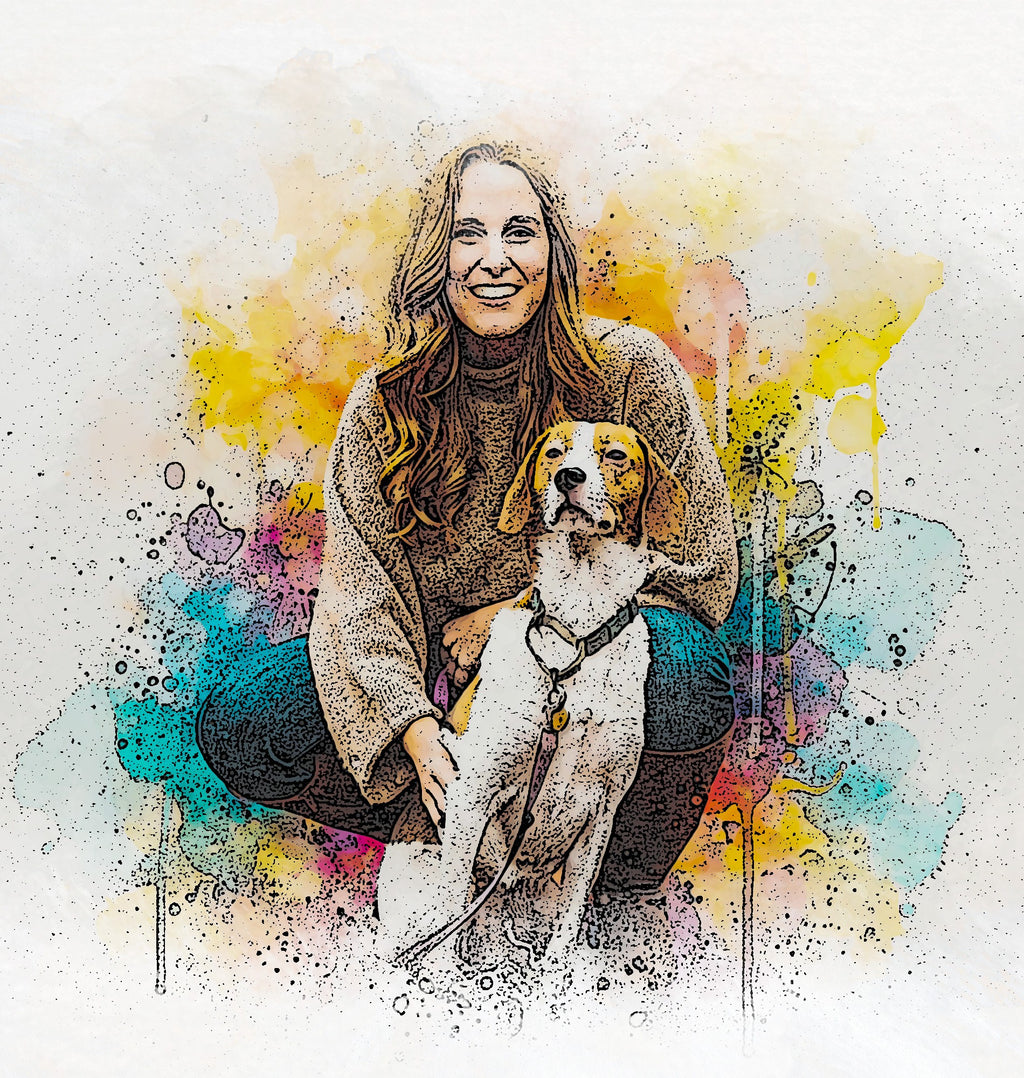 Custom  Watercolor Sketch