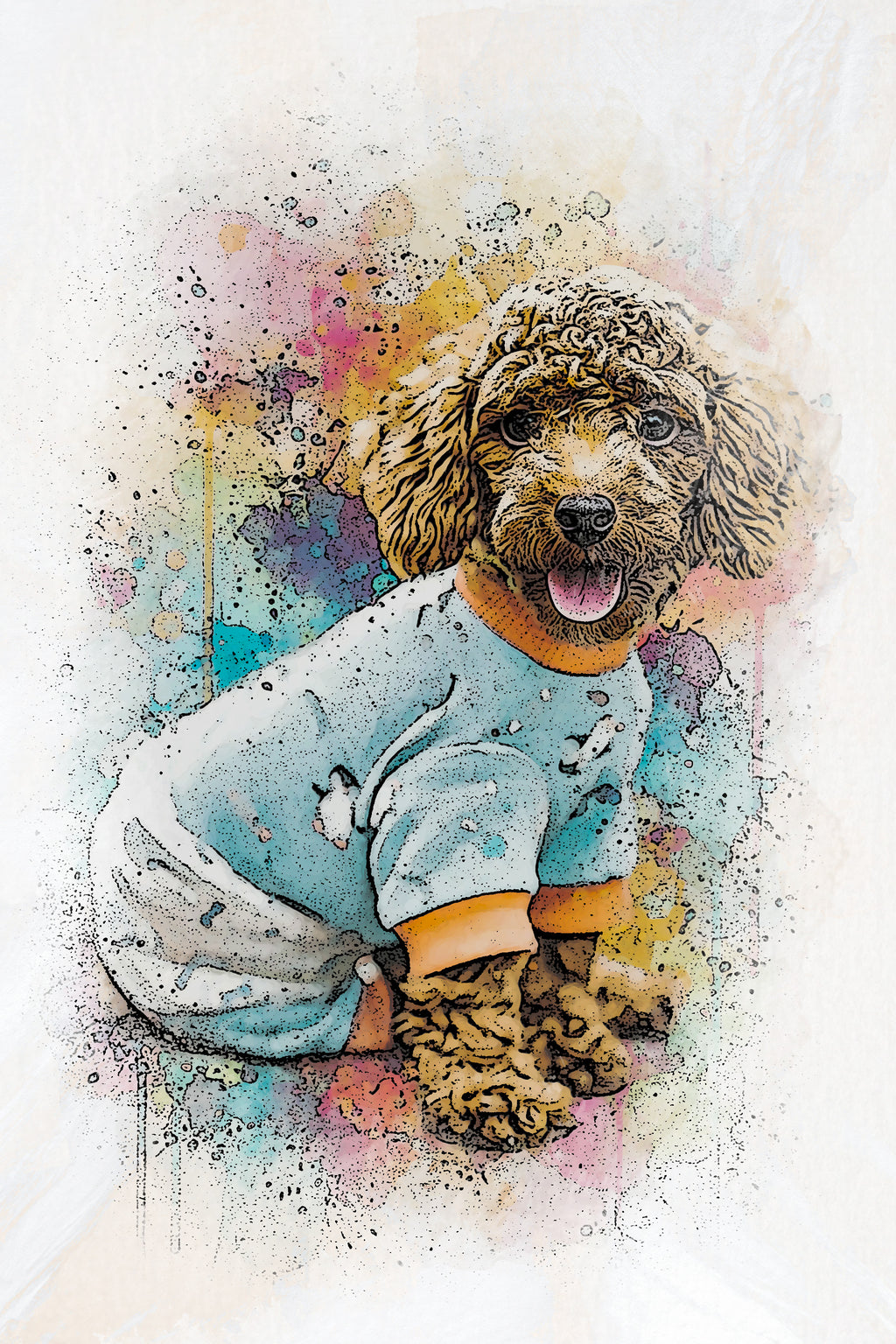 Custom  Watercolor Sketch