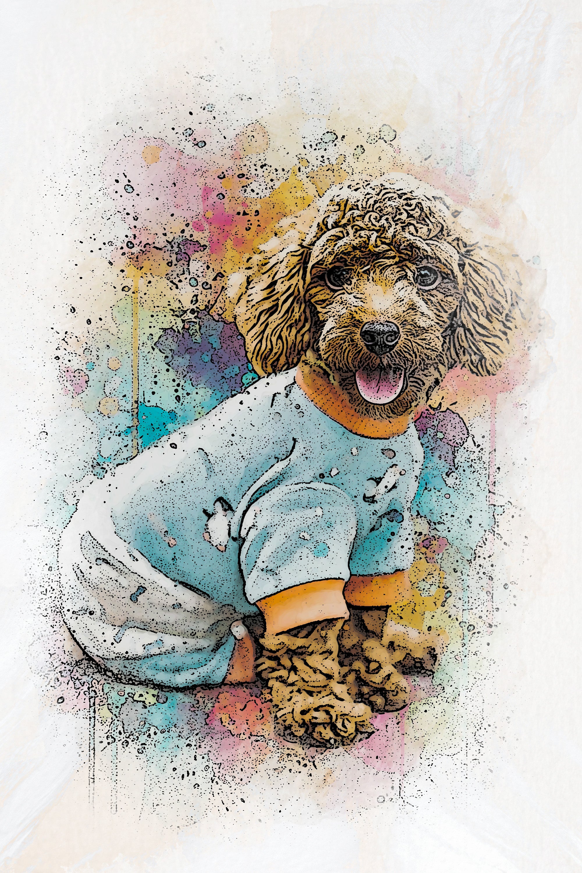 Custom  Watercolor Sketch