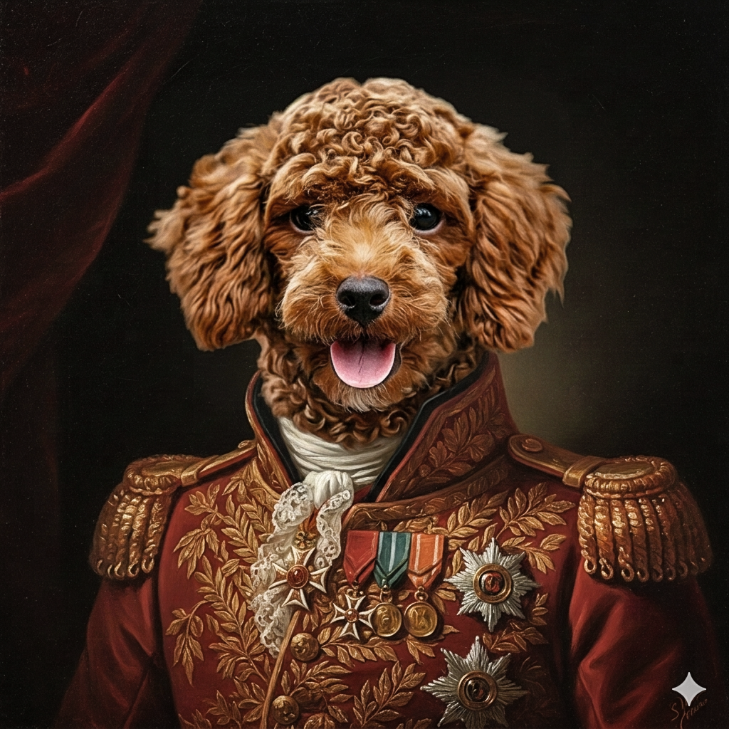 Custom Royal Pet Portrait, Renaissance Dog Painting, Pet Lovers Gift, Royal Portrait, Pet Portrait gift, Wall Art