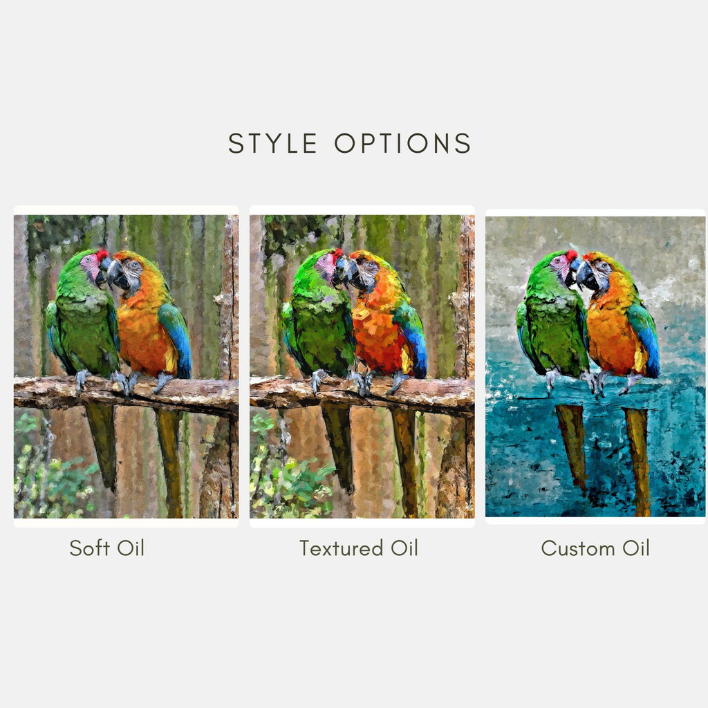 Custom Family Legacy Oil Portrait – Hand-Edited Digital Fine Art