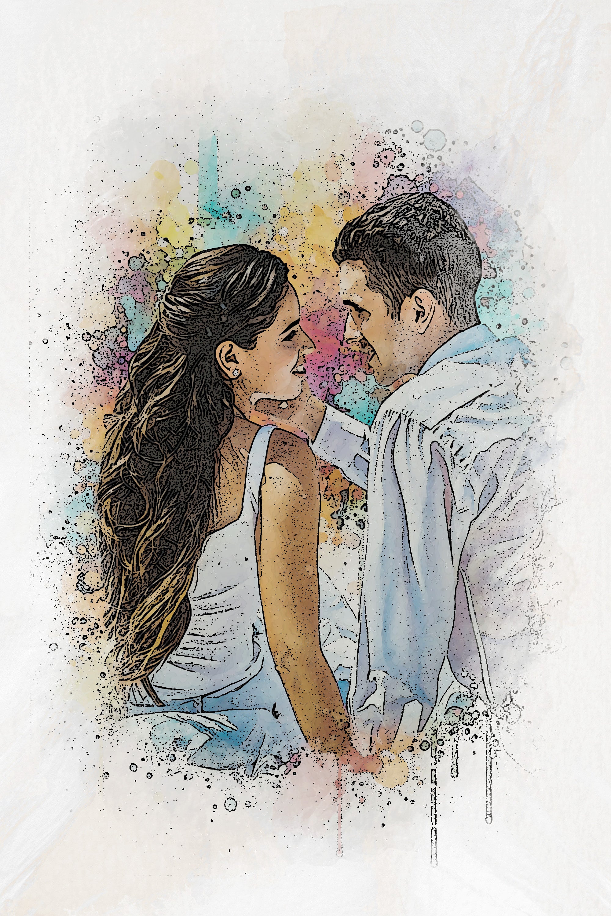 Custom  Watercolor Sketch