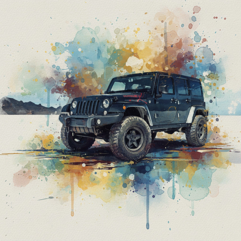 Custom Vibrant Watercolor