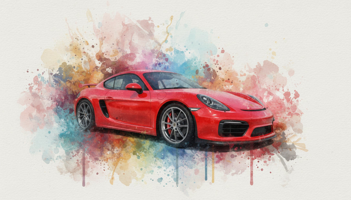 Custom Vibrant Watercolor