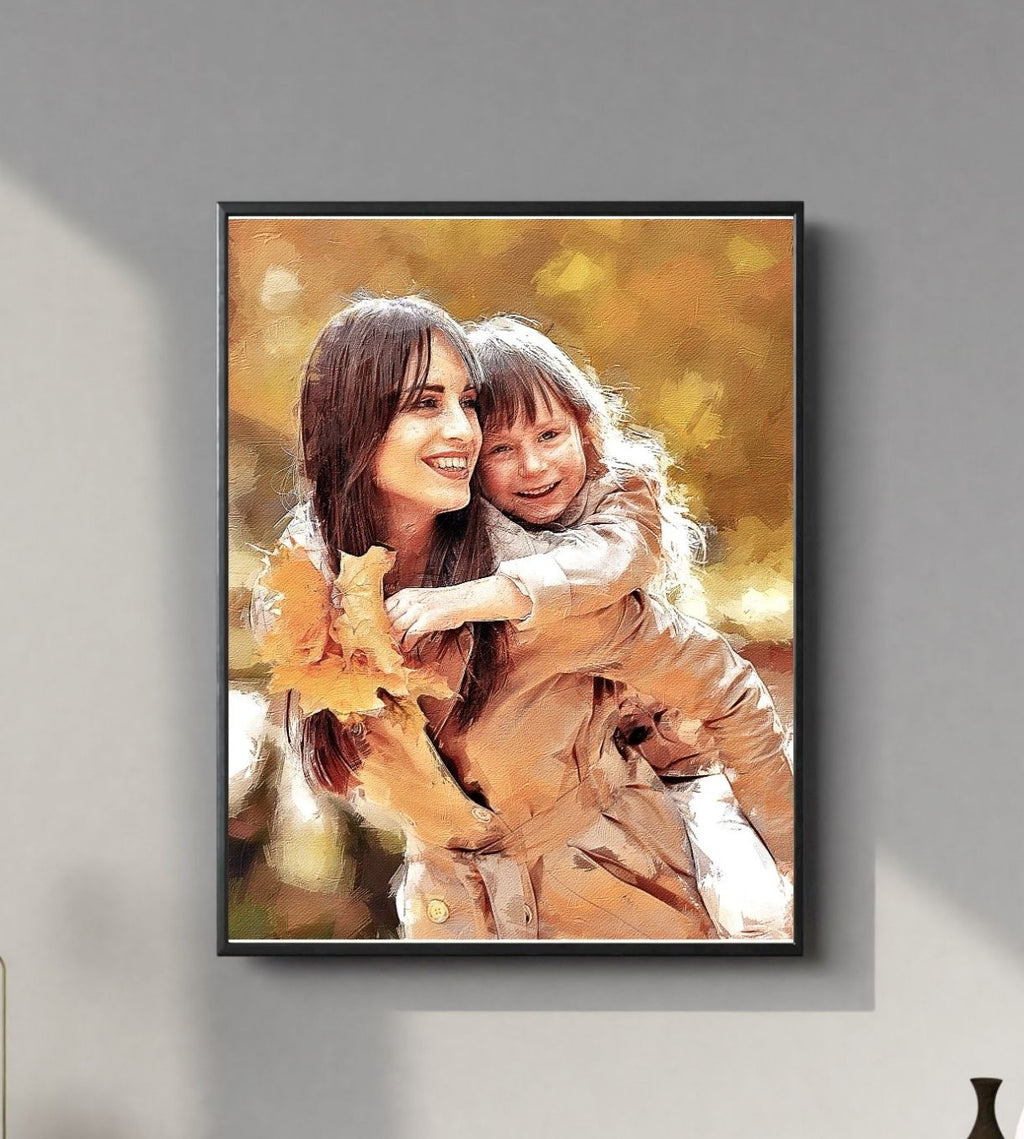 Custom Premium Oil Painting from Photo
