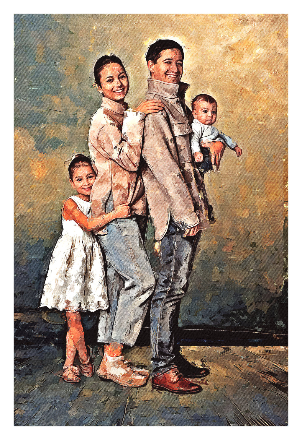 Custom Premium Oil Painting from Photo