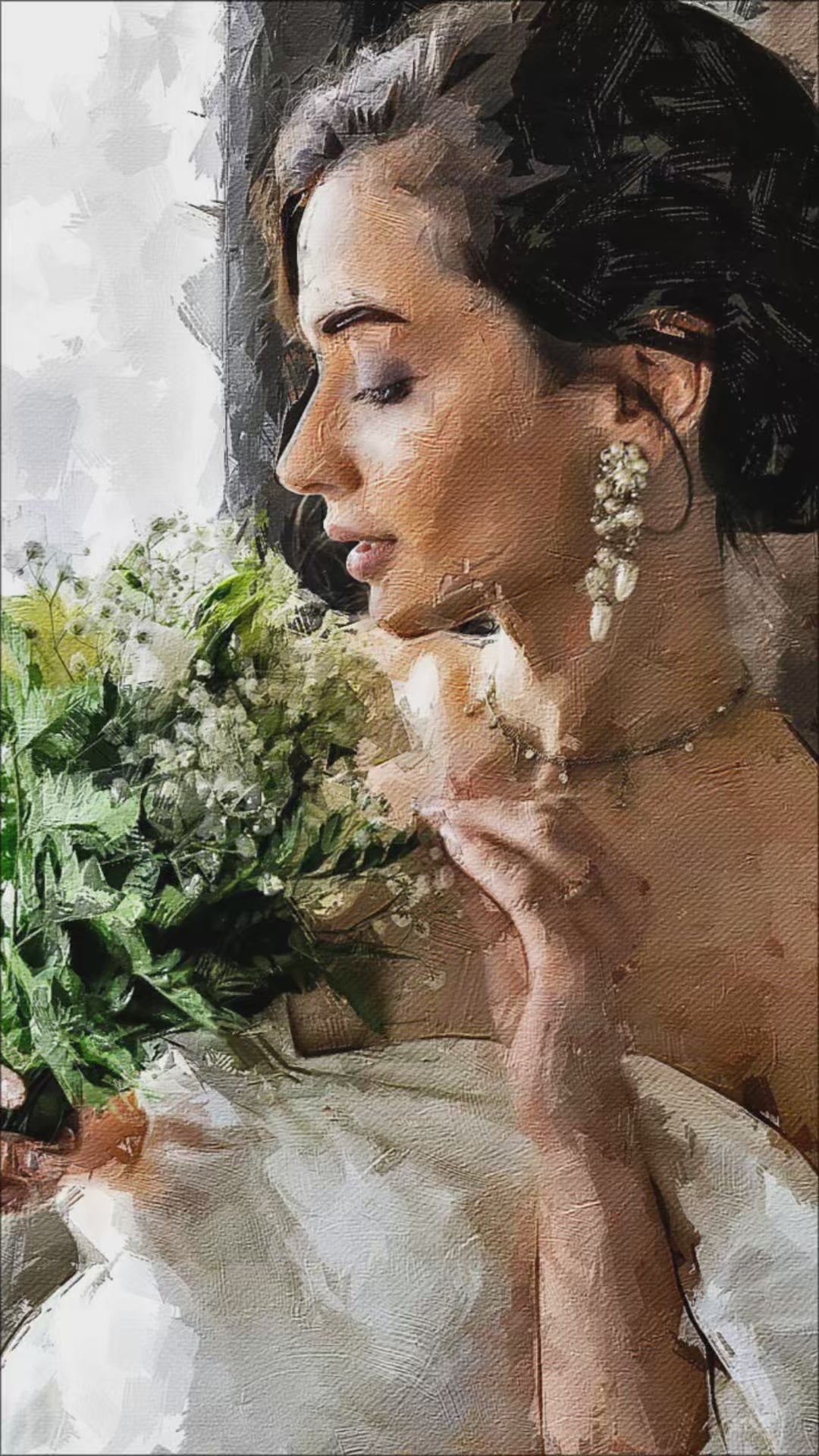 Custom Portrait Oil Painting from Photo, Personalized Solo Portrait, Artistic Profile Picture, Unique Gift